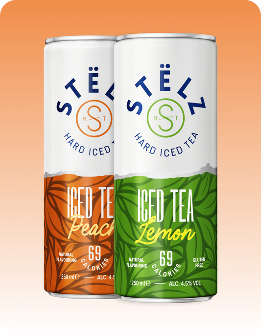 STËLZ Hard Iced Tea Lemon & Peach