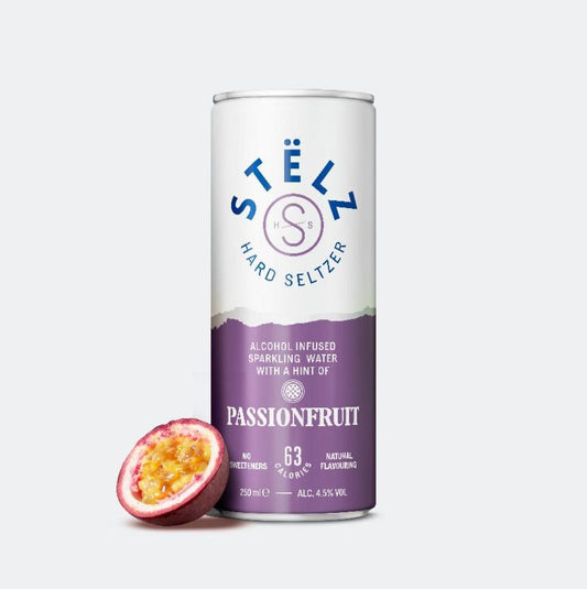 STËLZ Hard Seltzer Passionfruit